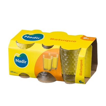 Conjunto Copos Batuque 280ml 6 Peças