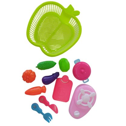 Conjunto Cozinha Vegetais Divertidos