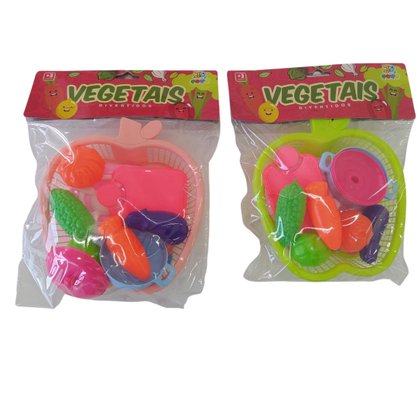 Conjunto Cozinha Vegetais Divertidos