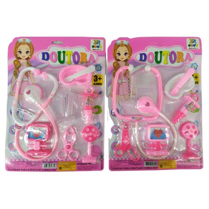 Conjunto Plástico Brinquedo Doutora Jr Toys