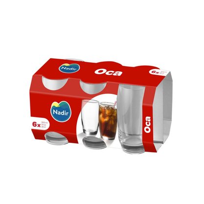 Copo Oca Long Drink 300ml 6 Unidades