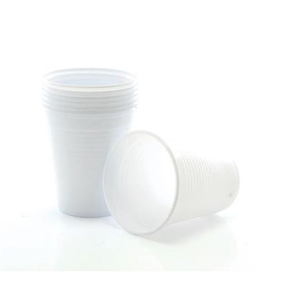 Pacote Copos Plásticos 180ml 100 Unidades Branco