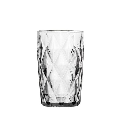 Copo Transparente Diamante Clear 350ml