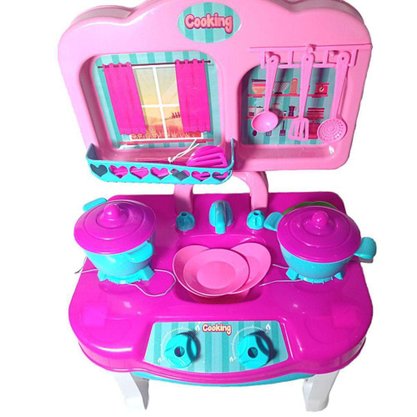 Cozinha De Brinquedo Mestre Cuca Com Fogão E Panelinhas