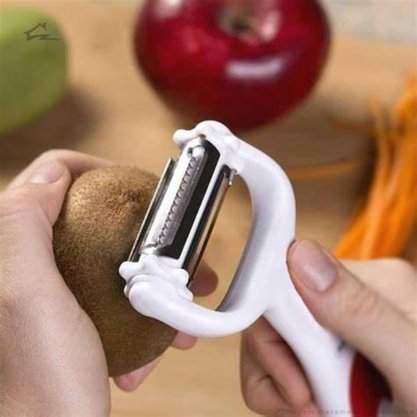 Descascador De Legumes De Plástico 8x15,5cm Aço Inox Clink