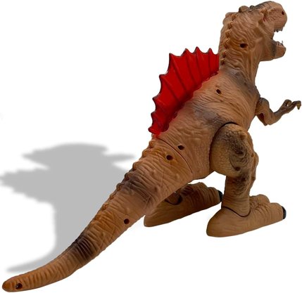 Dinossauro A Pilha Luz Som Vapor E Movimento Jr Toys