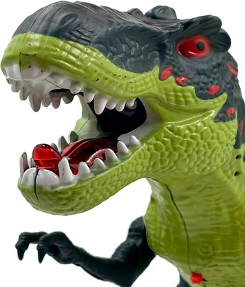 Dinossauro A Pilha Luz Som Vapor E Movimento Jr Toys