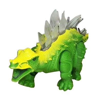 Dinossauro Estegossauro A Pilha Wellkids