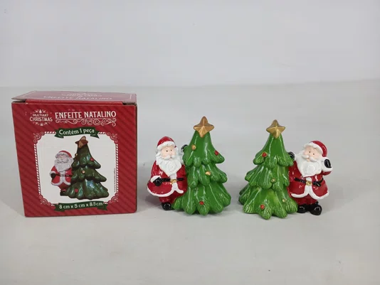 Enfeite Árvore De Natal Resina 8,5 CM