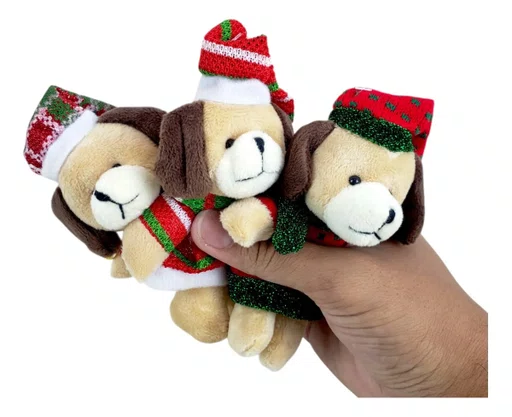 Enfeite De Natal Cachorrinho 12 CM