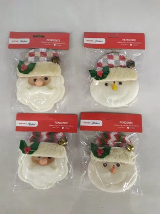 Enfeite Pendente Natal Figuras Natalinas 17 CM
