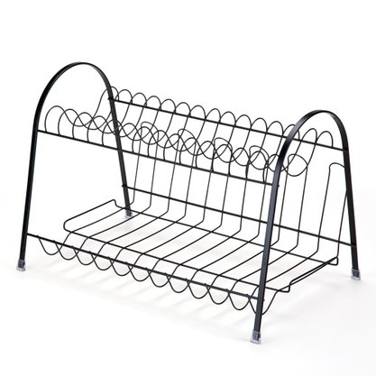 Escorredor De Louças Max Duplo Black  