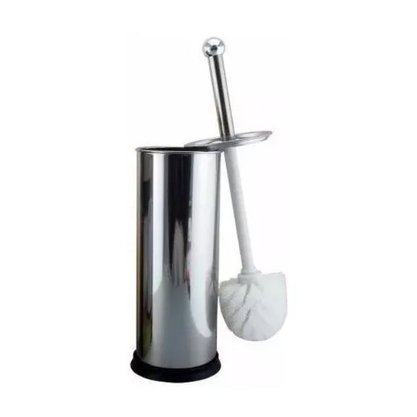 Escova Sanitária Com Base Em Aço Inox 2 Peças