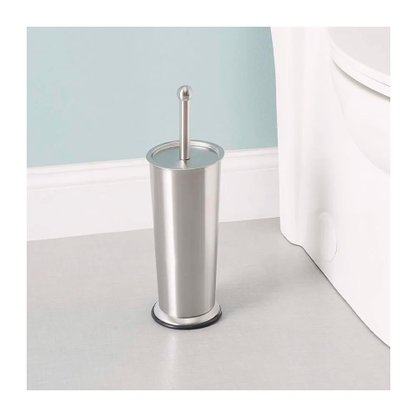 Escova Sanitária Com Base Em Aço Inox 2 Peças