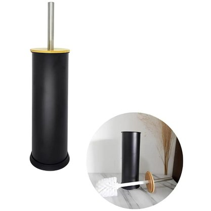 Escova Sanitária Wavy Cor Preto Mek