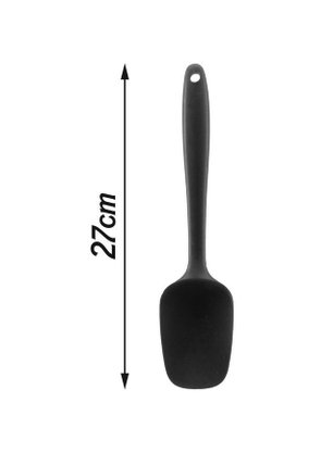 Espátula De Silicone 27cm Preto