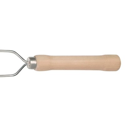 Espeto Fino Duplo Para Churrasco 75cm