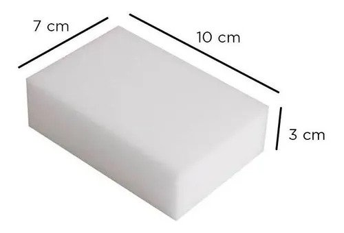 Esponja Mágica Melamina 10 x 6 x 2 cm
