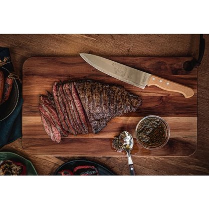 Faca De Carne Inox 8" Dynamic Cabo De Madeira Tramontina