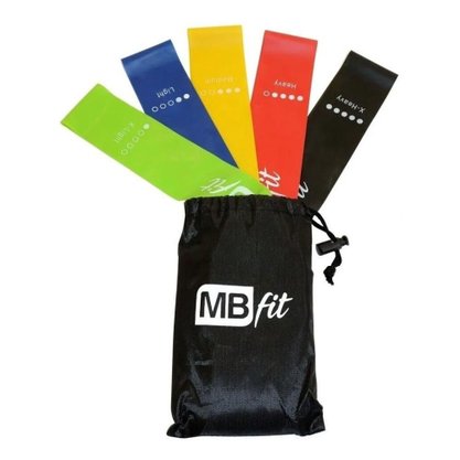 Faixas Elásticas Para Exercícios Mb Fit