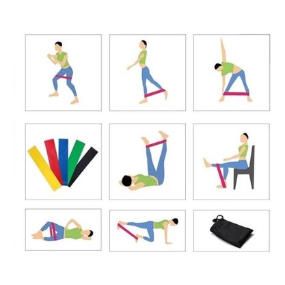 Faixas Elásticas Para Exercícios Mb Fit