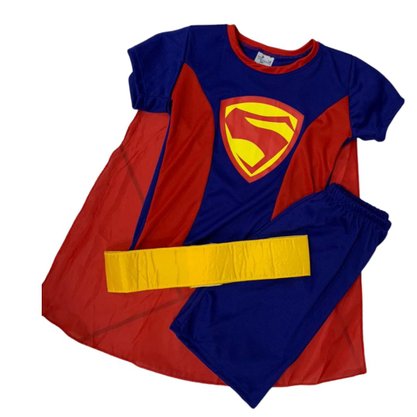 Fantasia Infantil Menino Super Homem