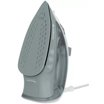 Ferro De Passar A Seco E A Vapor 2 Em 1 Cinza Iro215 Cadence 220v