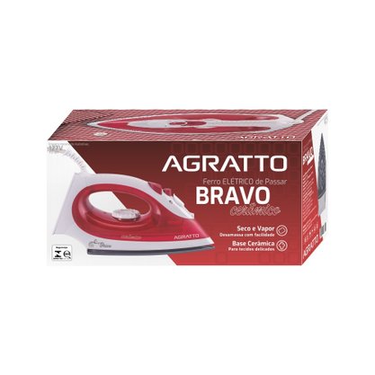 Ferro De Passar Bravo Cerâmico 220V Agratto