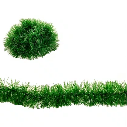 Festão De Natal Opaco Verde 2 M