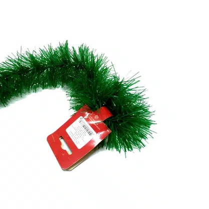Festão De Natal Opaco Verde 2 M