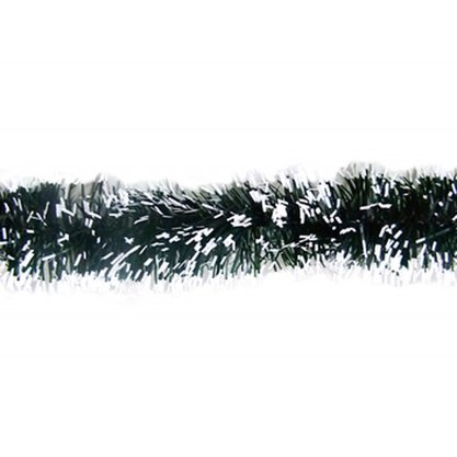Festão Natal Verde Escuro Nevado 2 Metros