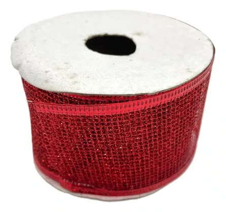 Fita Glitter Natal 2,7 M X 5 CM