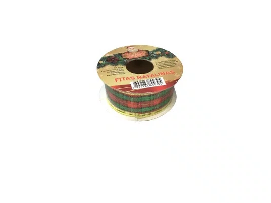 Fita Xadrez Natal 2,7 M X 2,5 CM