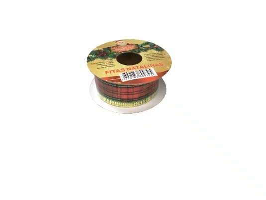 Fita Xadrez Natal 2,7 M X 2,5 CM