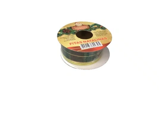 Fita Xadrez Natal 2,7 M X 2,5 CM