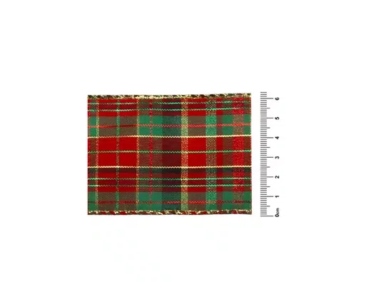 Fita Xadrez Natal 2,7 M X 5 CM