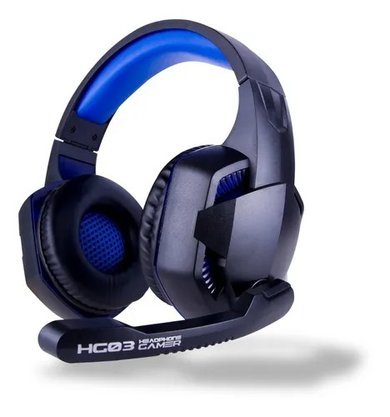 Fone De Ouvido Headphone Gamer HG03 Com Led