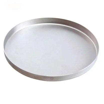 Forma De Pizza 30cm Polida Em Alumínio Panelar