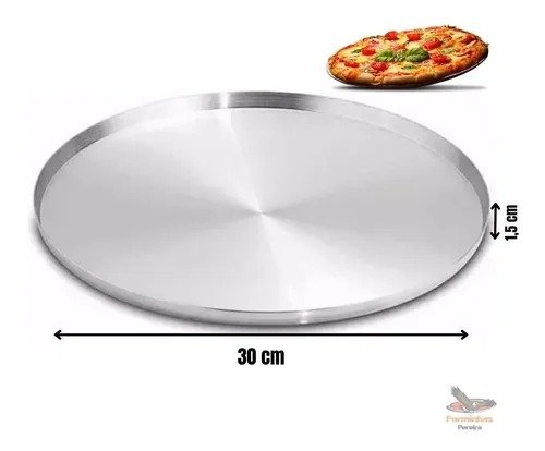 Forma De Pizza 30 Alumínio Pato Branco