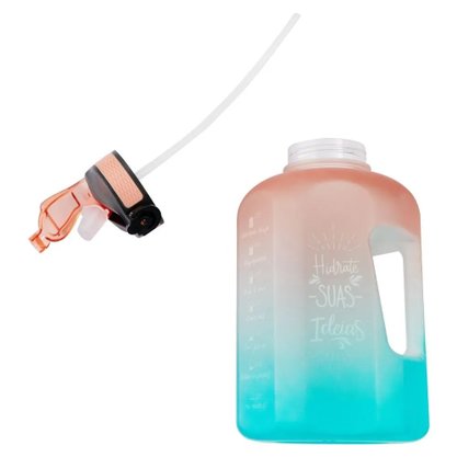 Garrafa Squeeze De Plástico 2,2L Esporte Clink