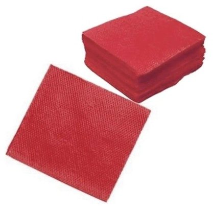 Guardanapo 50 Unidades Vermelho