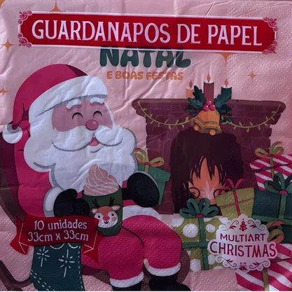 Guardanapo Papel Natal 33 x 33 CM