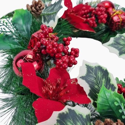 Guirlanda Enfeite Decorativo De Natal 21cm