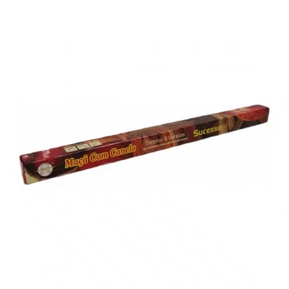 Incenso Flute Maçã Com Canela Com 8 Varas