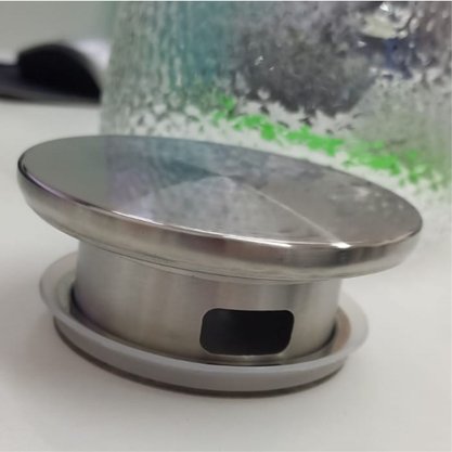Jarra Borossilicato Jateada Com Tampa Inox 1,9 Litros Rio Tijucas
