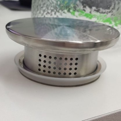 Jarra Borossilicato Jateada Com Tampa Inox 1,9 Litros Rio Tijucas