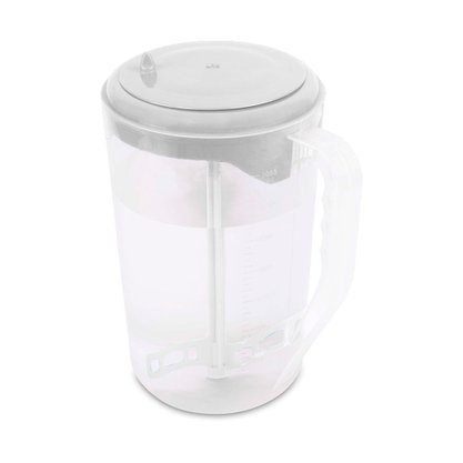 Jarra Com Mexedor Plástico Branco
