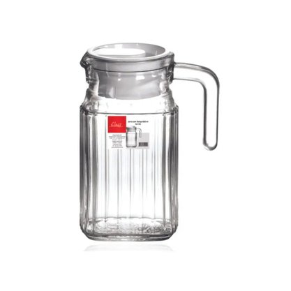 Jarra De Vidro Com Tampa Casual 500ml Class Home