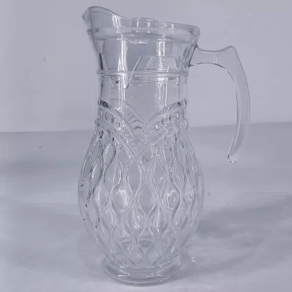 Jarra De Vidro Com Tampa Minerva Transparente 1,5 Litros