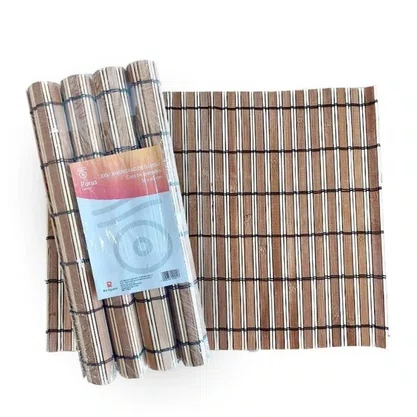 Jogo Americano Bambu 4 Peças 30 X 40 cm